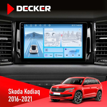 Штатна магнітола Skoda Kodiaq 2016-2021 Decker D10-010 6x128 DSP 4G 2K