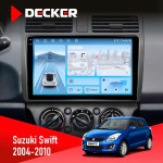 Штатная магнитола Suzuki Swift 2004-2010 Decker D10-010 6x128 DSP 4G 2K