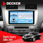 Штатная магнитола Toyota Camry 2006-2011 Climate AMP Decker D10-010 6x128 DSP 4G 2K