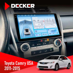 Штатная магнитола Toyota Camry 2011-2015 USA Decker D10-010 6x128 DSP 4G 2K