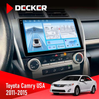 Штатная магнитола Toyota Camry 2011-2015 USA Decker D10-010 6x128 DSP 4G 2K