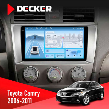 Штатная магнитола Toyota Camry 40 2006-2011 AMP Decker D10-010 6x128 DSP 4G 2K