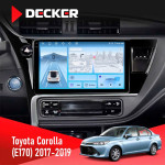 Штатная магнитола Toyota Corolla (E170) 2017-2019 Decker D10-010 6x128 DSP 4G 2K