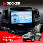 Штатная магнитола Toyota Land Cruiser (200) 2008-2015 Decker D10-010 6x128 DSP 4G 2K