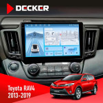 Штатная магнитола Toyota RAV4 2013-2019 Decker D10-010 6x128 DSP 4G 2K