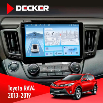 Штатная магнитола Toyota RAV4 2013-2019 Decker D10-010 6x128 DSP 4G 2K