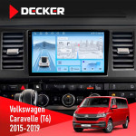 Штатная магнитола Volkswagen Caravelle 2015-2019 Decker D10-010 6x128 DSP 4G 2K