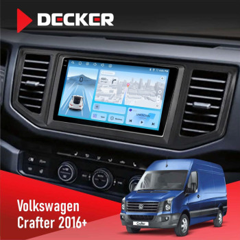 Штатная магнитола Volkswagen Crafter 2016  Decker D10-010 6x128 DSP 4G 2K