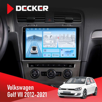 Штатная магнитола Volkswagen Golf 2012-2021 Decker D10-010 6x128 DSP 4G 2K