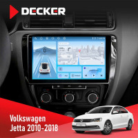 Штатна магнітола Volkswagen Jetta 2010-2018 Decker D10-010 6x128 DSP 4G 2K