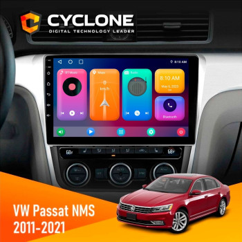 Штатная магнитола Volkswagen Passat NMS 2011-2021 Black Cyclone C10-001 2x64 CPL Штатная магнитола Volkswagen Passat NMS 2011-2021 Black Cyclone C10-001 2x64 CPL