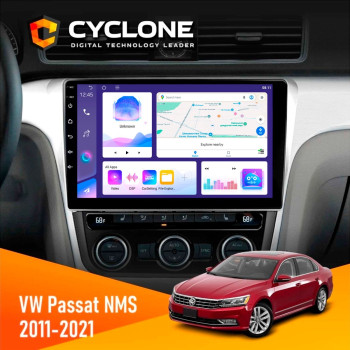 Штатная магнитола Volkswagen Passat NMS 2011-2021 Black Cyclone C10-011 4x64 DSP Штатная магнитола Volkswagen Passat NMS 2011-2021 Black Cyclone C10-011 4x64 DSP