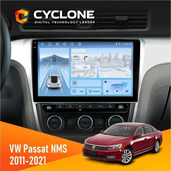 Штатная магнитола Volkswagen Passat NMS 2011-2021 Black Cyclone C10-012 4x64 DSP 4G Штатная магнитола Volkswagen Passat NMS 2011-2021 Black Cyclone C10-012 4x64 DSP 4G