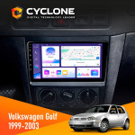 Штатная магнитола Volkswagen Golf 1998-2005 Cyclone C9-011 4x64, DSP
