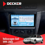 Штатная магнитола Volkswagen Golf 1998-2005 Decker D9-010 6x128 DSP 4G 2K