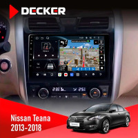 Штатна магнітола Nissan Teana 2013-2018 Decker D10-011 4x64 DSP 4G 360
