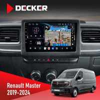 Штатна магнітола Renault Master 2019  Decker D10-011 4x64 DSP 4G 360