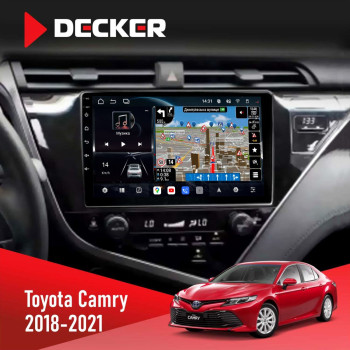 Штатная магнитола Toyota Corolla (E170) 2017-2019 Decker D10-011 4x64 DSP 4G 360