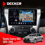 Штатная магнитола Toyota Corolla 2013-2016 Decker D10-011 4x64 DSP 4G 360