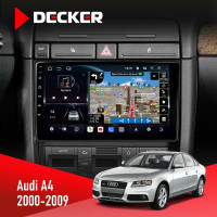 Штатна магнітола Audi A4 2000-2009 Decker D9-011 4x64 DSP 4G 360