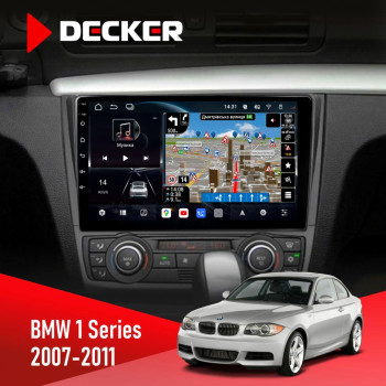 Штатная магнитола BMW 1 Series 2007-2011 Climate Decker D9-011 4x64 DSP 4G 360