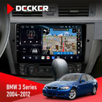 Штатна магнітола BMW 3 Series (E90 E91 E92 E93) 2004-2012 Decker D9-011 4x64 DSP 4G 360