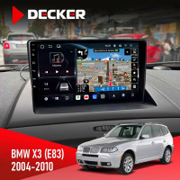 Штатна магнітола BMW X3 (E83) 2004-2010 Decker D9-011 4x64 DSP 4G 360