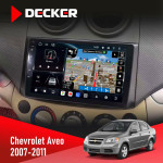 Штатна магнітола Chevrolet Aveo 2007-2011 Decker D9-011 4x64 DSP 4G 360