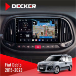 Штатная магнитола Fiat Bravo (198) 2007-2016 Decker D9-011 4x64 DSP 4G 360