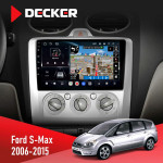 Штатная магнитола Ford Mondeo 2000-2007 Climate Decker D9-011 4x64 DSP 4G 360