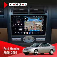 Штатна магнітола Ford Mondeo 2000-2007 Decker D9-011 4x64 DSP 4G 360