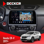 Штатная магнитола Honda CR-V 2007-2012 Decker D9-011 4x64 DSP 4G 360
