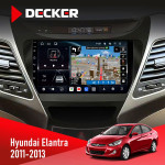 Штатная магнитола Hyundai Elantra 2006-2010 Decker D9-011 4x64 DSP 4G 360
