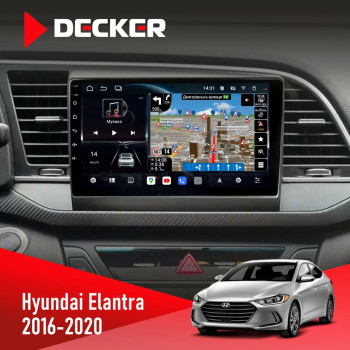 Штатная магнитола Hyundai Elantra 2014-2016 2 Decker D9-011 4x64 DSP 4G 360