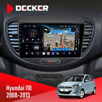 Штатна магнітола Hyundai H-1 2015-2021 Decker D9-011 4x64 DSP 4G 360