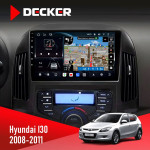 Штатна магнітола Hyundai i30 (FD) 2008-2011 Decker D9-011 4x64 DSP 4G 360