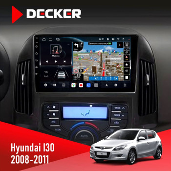 Штатна магнітола Hyundai i30 (FD) 2008-2011 Decker D9-011 4x64 DSP 4G 360