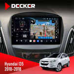 Штатна магнітола Hyundai i30 2017  Decker D9-011 4x64 DSP 4G 360