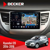 Штатна магнітола Hyundai ix35 2010-2018 Decker D9-011 4x64 DSP 4G 360
