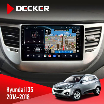 Штатна магнітола Hyundai ix35 2010-2018 Decker D9-011 4x64 DSP 4G 360