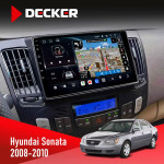 Штатна магнітола Hyundai Sonata 2008-2010 Decker D9-011 4x64 DSP 4G 360