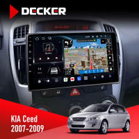 Штатная магнитола KIA Carens 2006-2012 Climate Decker D9-011 4x64 DSP 4G 360