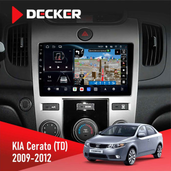 Штатная магнитола KIA Ceed 2012-2019 Decker D9-011 4x64 DSP 4G 360