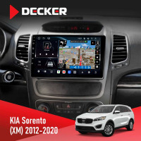 Штатная магнитола KIA Sorento (BL) 2006-2009 Decker D9-011 4x64 DSP 4G 360