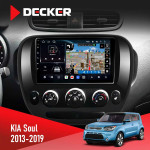 Штатна магнітола KIA Soul 2013-2019 Decker D9-011 4x64 DSP 4G 360