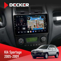 Штатная магнитола Kia Soul AM 2008-2011 Decker D9-011 4x64 DSP 4G 360