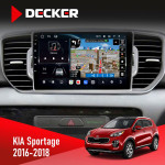 Штатная магнитола Kia Sportage 4 2018-2020 Decker D9-011 4x64 DSP 4G 360