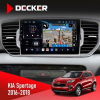 Штатная магнитола Kia Sportage 4 2018-2020 Decker D9-011 4x64 DSP 4G 360