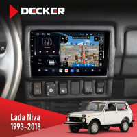 Штатная магнитола Lada Granta 2013-2018 Decker D9-011 4x64 DSP 4G 360