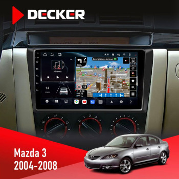 Штатна магнітола Lexus RX 2003-2007 Decker D9-011 4x64 DSP 4G 360